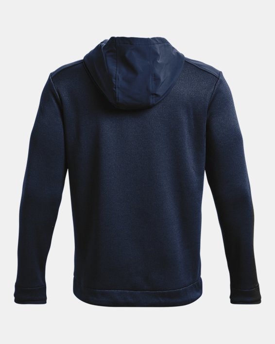 Sweat à capuche UA Storm SweaterFleece pour hommes, Blue, pdpMainDesktop image number 6